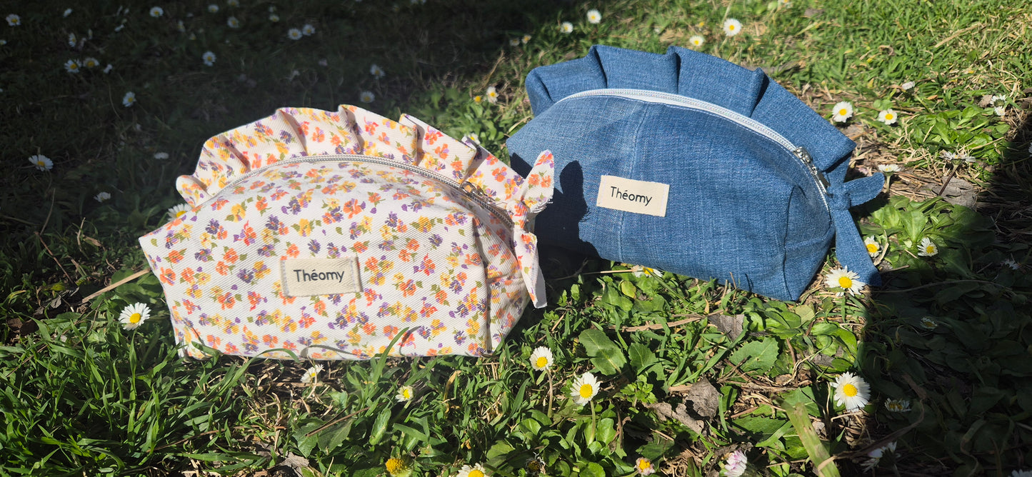 Trousse froufrou Upcyclée